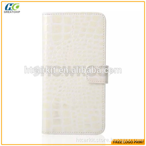 2015 New colorful CROCO PU Leather Flip wallet Cover Case for Samsung Galaxy Note 5